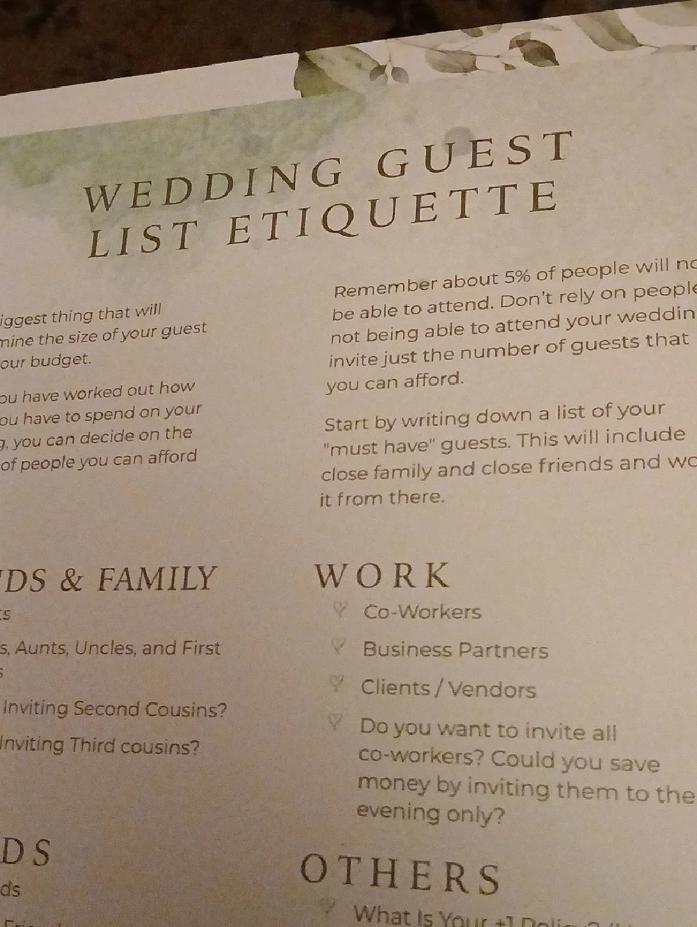 N/A complete wedding